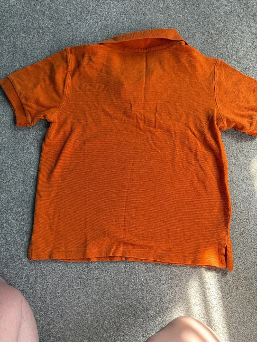 The Children's Place Bright Orange Polo Shirt